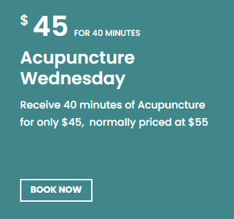 Acupuncture Wednesday
